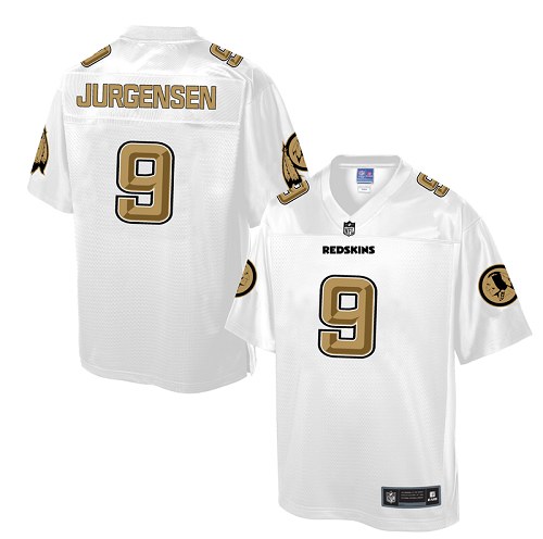 Men's Game Sonny Jurgensen Nike Jersey White - #9 Pro Line Fashion NFL Washington Redskins